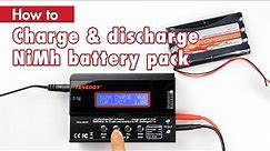 How to charge and discharge a NiMH battery pack with Tenergy's TB6B (with voice-over)