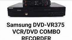 Samsung DVD-VR375 VCR/DVD COMBO RECORDER CONVERTER 1080p HDMI FULL HD UPSCALING