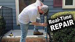 Wrought Iron Handrail Install | Real-Time Home Repair Clip