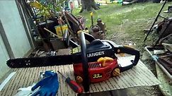 Homelite Ranger 33cc 16" Chainsaw: Repairs and Cutting
