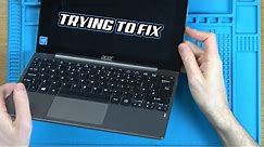 Broken 2 in 1 LAPTOP - ACER Aspire Switch 10 - Trying to FIX