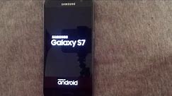 How To Factory Reset Samsung Galaxy S7