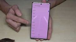 Samsung Galaxy Note 10 (Plus): How to change the language?