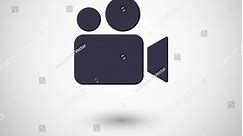 Video Camera Icon Cinema Camera Icon Stock Vector (Royalty Free) 1427122373 | Shutterstock