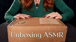 Unboxing a Gift 🌟 ASMR 🌟 Cardboard, Paper, Lids, Pots & Bottles