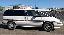 The Oldsmobile Silhouette Was a Really Weird Luxury Minivan