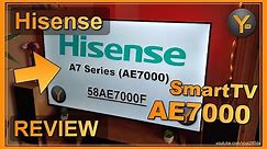 HiSense 58AE7000F: Auspacken, Aufbau und Einrichtung des 4K-Fernsehers! AE7000 Serie / A7 Serie 58"