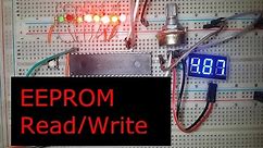 EEPROM Read/Write 🔴 PIC Microcontroller Programming Tutorial #9 MPLAB in C