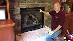 How to Remove & Clean the Glass On My Gas Fireplace