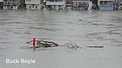 Flooding in Allentown, Pennsylvania.
