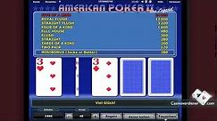 American Poker 2 online spielen - CasinoVerdiener