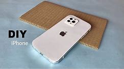 Diy Apple iPhone 11 Pro from Cardboard | Diy Mobile