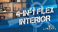 4 in 1 Flex Gun Safe Interior | Liberty Safe