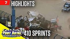 410 Sprints at Port Royal Speedway 4/6/24 | Highlights