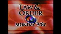 1999 NBC Law & Order promo