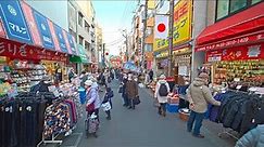 4K・ Tokyo market street Sugamo・4K HDR