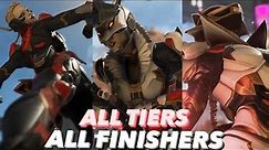 All Finishers with Loba's Mythic Skin (All Tiers) - Apex Legends [4k 60 fps]
