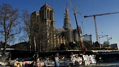 After Toppling in the 2019 Fire, Notre-Dame’s Spire Rises Again