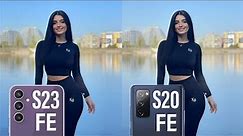 Samsung Galaxy S23 FE Vs Samsung Galaxy S20 FE Camera Test Comparison