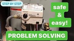 Water Heater Pilot Out - Problem Solving. Most Common Issues. EASY FIXES!
