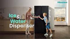 Hisense | PureFlat: Ice & Water Dispenser