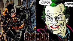 Differences In Batman (1989) Movie Vs Comic