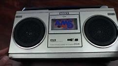 Sony CFS-45 Vintage Ghetto Blaster Boombox