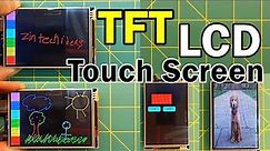 Arduino TFT LCD Touch Screen Tutorial | 3.5 Inch 480x320 TFT LCD SD card and touch