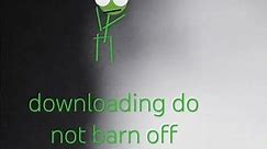downloading do not barn off target!!