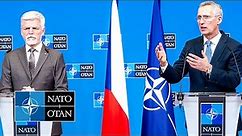 NATO Secretary General with the President of Czechia 🇨🇿 Petr Pavel, 19 APR 2023