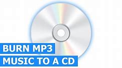 How to burn MP3 to an Audio CD for any CD player & car stereo using Windows Media Player