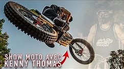 Spectacle moto Trial de Kenny THOMAS vainqueur de La France a un Incroyable Talent 2020