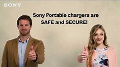Sony Portable USB chargers (Powerbanks) - Safe and Secure
