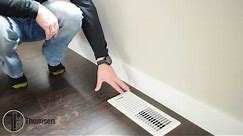 How To Adjust Your HVAC Registers For Airflow