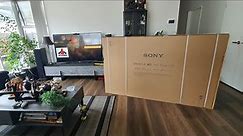Sony Bravia X90L - 85Inches Unboxing, Mounting and Start-up!