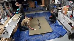 DIY Outdoor Concrete Table Build