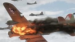 HELL Over Germany: Colour (RARE) Footage of B-17s VS. Luftwaffe