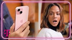 Get 4 lines for $25 and 4 iPhone 15s On Us | T-Mobile