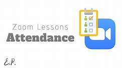 How to Take Class Attendance In Zoom