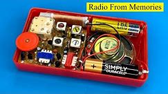 how to make radio AM | AM Radio Electronic DIY Kit | Assembly & RUN