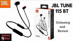 JBL TUNE 115BT earphone Unboxing and Review