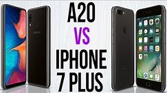 A20 vs iPhone 7 Plus (Comparativo)