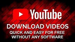 How To Download Youtube Video 2021