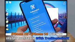 iPhone XS - iPhone 14 | iOS 16 - Install TrollStore With TrollInstallerX