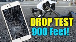 iPhone 6 Drop Test - Extreme 900 Feet Drop Test!