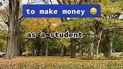 Here’s a 🔥 top tip 🔥 to make money easily as a student without really having to work 🕺🏻 Just create your Nexus account and share your study materials 📚🤑 #foryou #studymotivation #nexusnotes #foryoupage #studenttips #studenthack #studentlife #moneytips