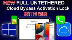 🔥 (2023) Untethered iCloud Bypass Windows + Sim/Signal/Network | iCloud Bypass Sim Fix iRemove Tools