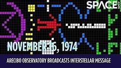 OTD In Space - November 16: Arecibo Observatory Broadcasts Interstellar Message