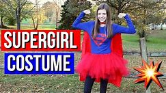 DIY Supergirl Halloween Costume Idea!