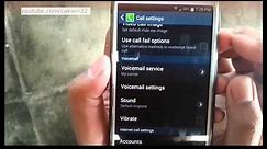 Samsung Galaxy S4 : How to access voice mail (Android Kitkat)